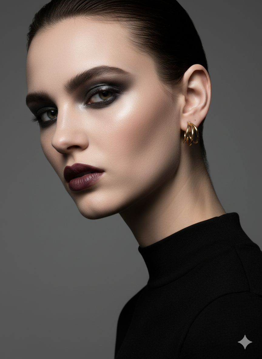 The Muse Triple-Layer Hoops