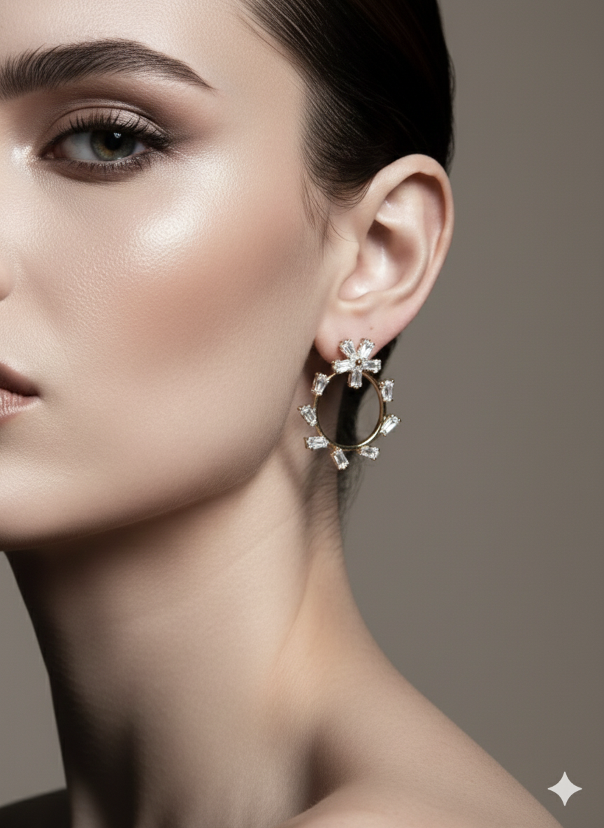 Elysian Sunburst Hoops