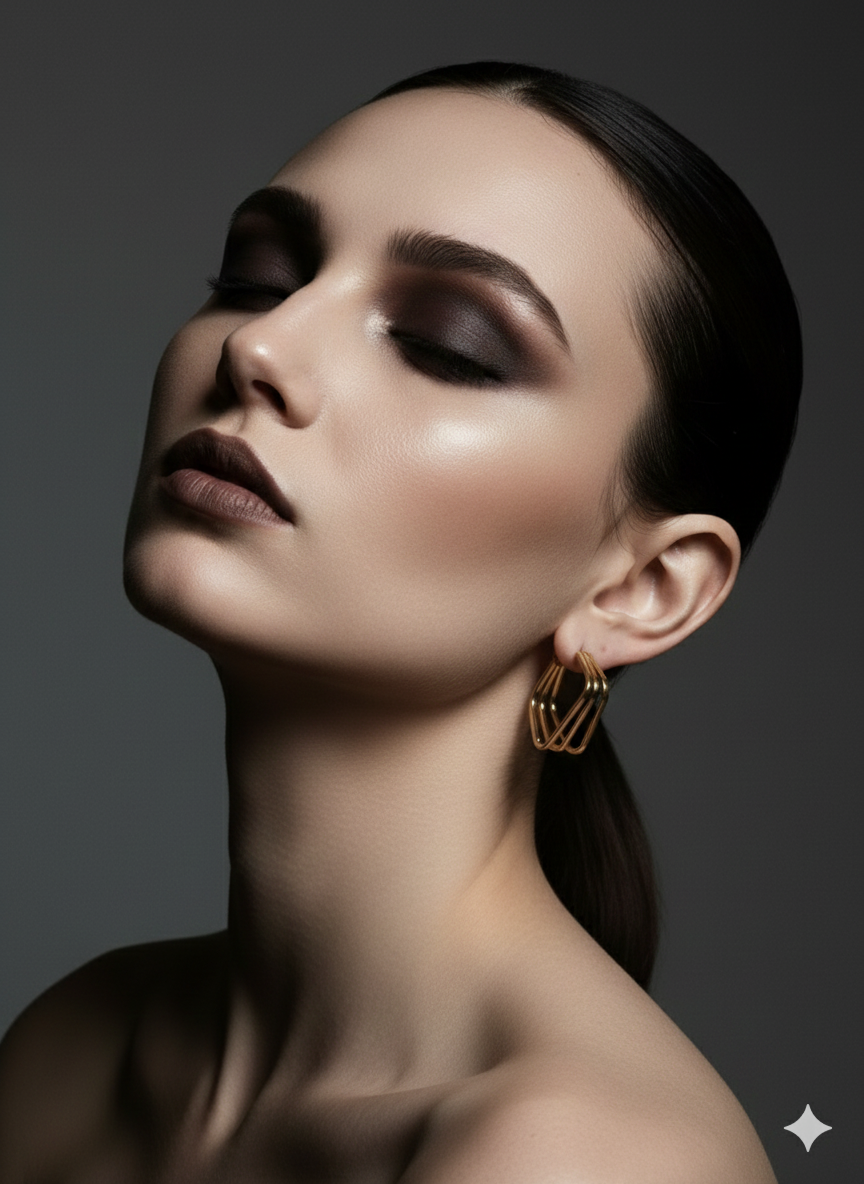 Gold Triple Square Frames