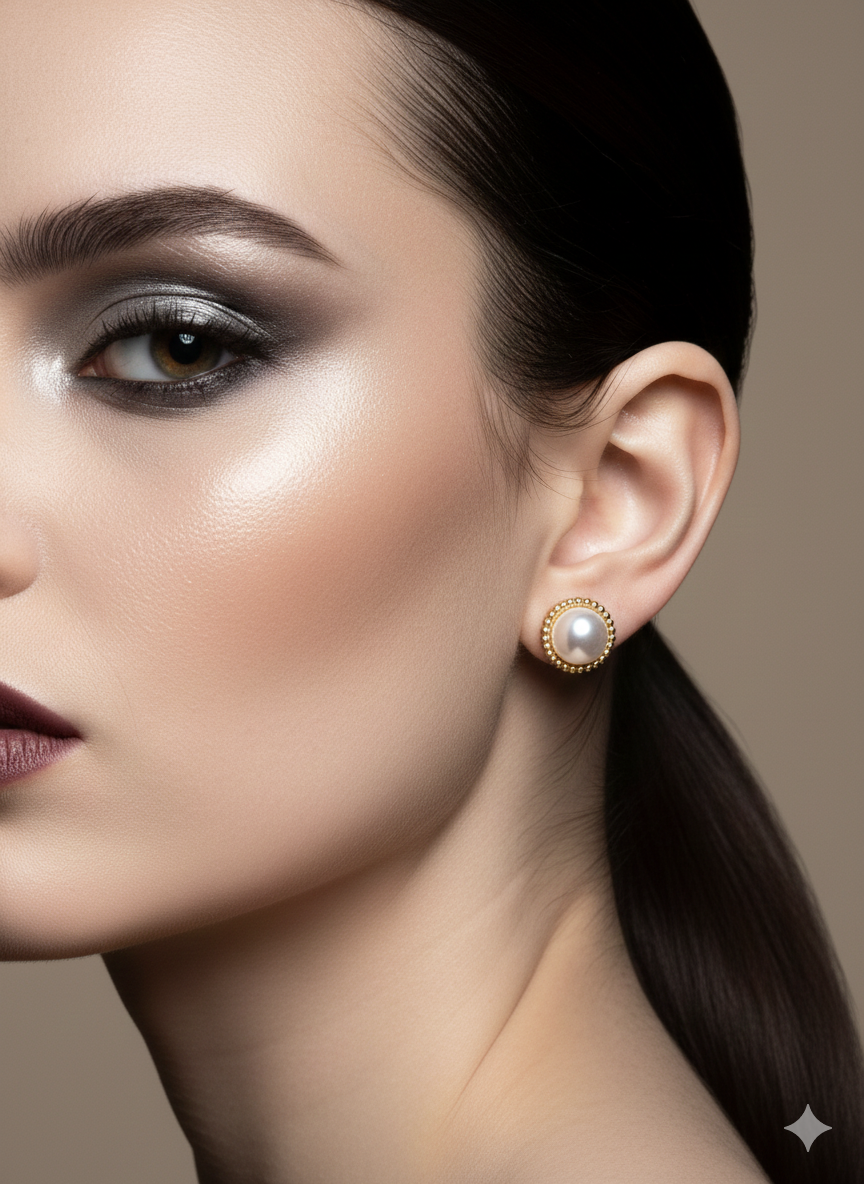 Aura Pearl Studs