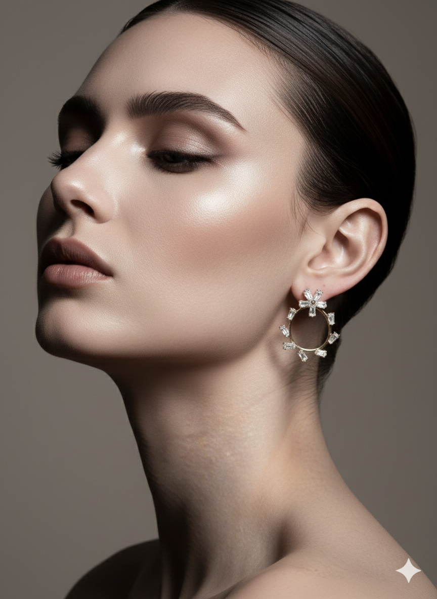 Elysian Sunburst Hoops